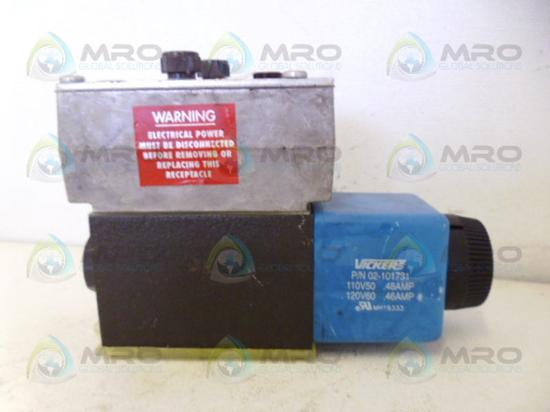 VICKERS DG4V-3S-OBL-M-FPBWL-B5-60 SOLENOID DIRECTIONAL VALVE  NSNP