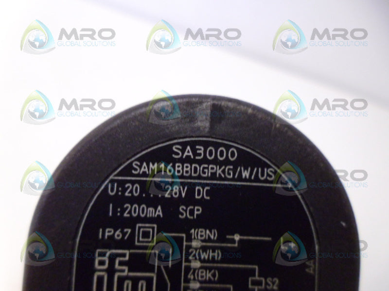 IFM EFECTOR SAM16BBDGPKG/W/US FLOW TRANSMITTER NSNP