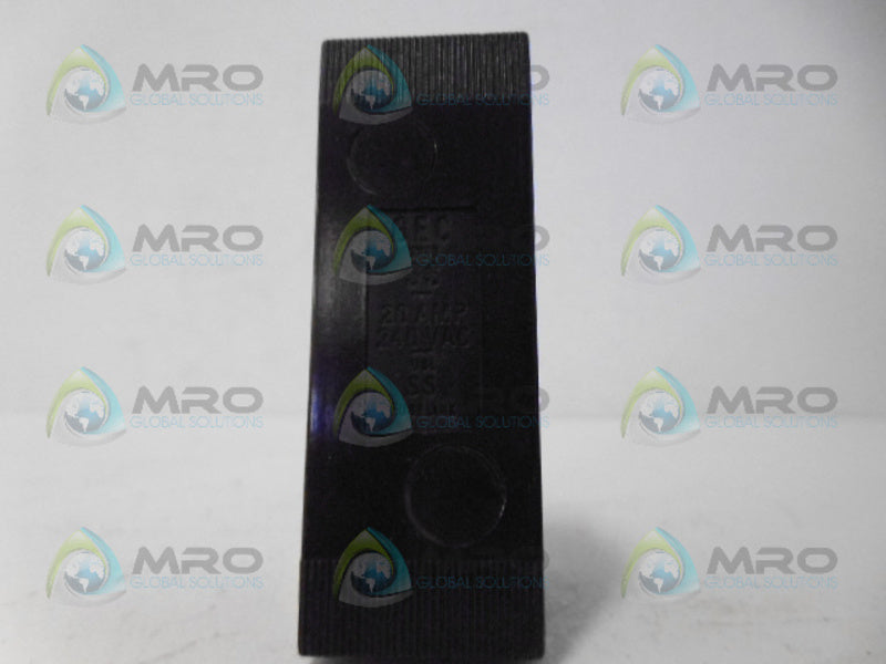 GEC SS FUSE HOLDER 20A 240VAC NSNP