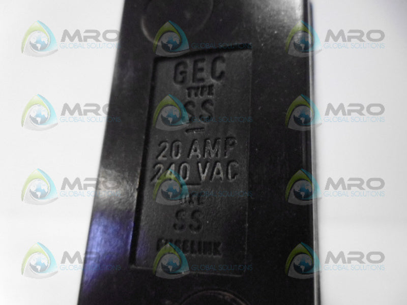 GEC SS FUSE HOLDER 20A 240VAC NSNP