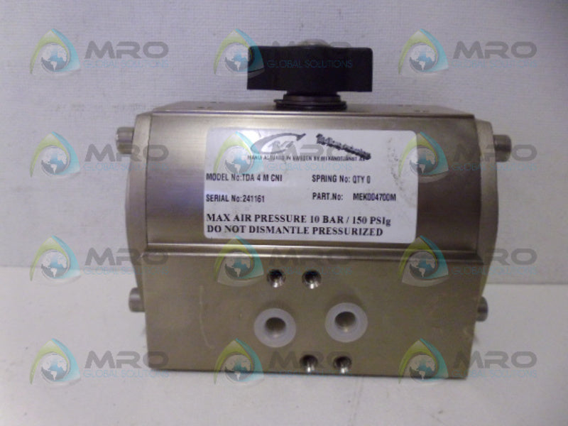 CNI MEK004700M PNEUMATIC ACTUATOR NSNP