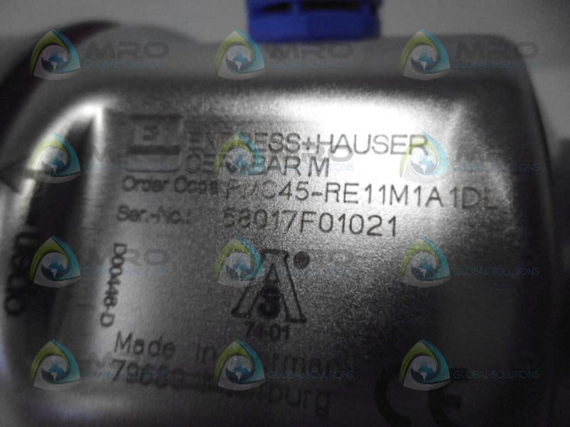 ENDRESS+HAUSER PMC45-RE11M1A1DL1 PRESSURE TRANSMITTER  NSNP