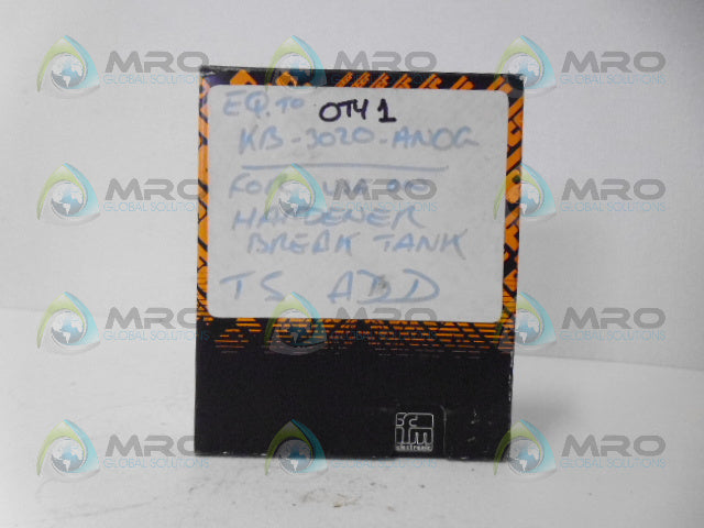 IFM EFECTOR KB5001 KB-3020-ANKG PROXIMITY SWITCH *NEW IN BOX*