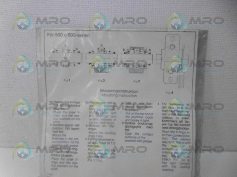 SKF TSNA507A SEAL KIT NSMP
