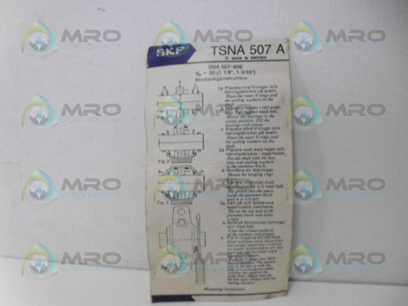 SKF TSNA507A SEAL KIT NSMP