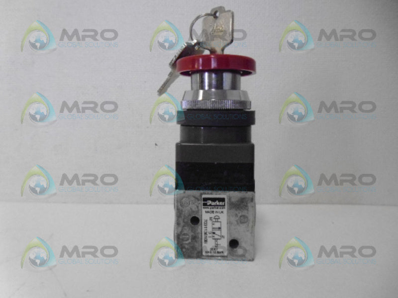 PARKER 703113610B PUSH LOCK KEY VALVE NSNP