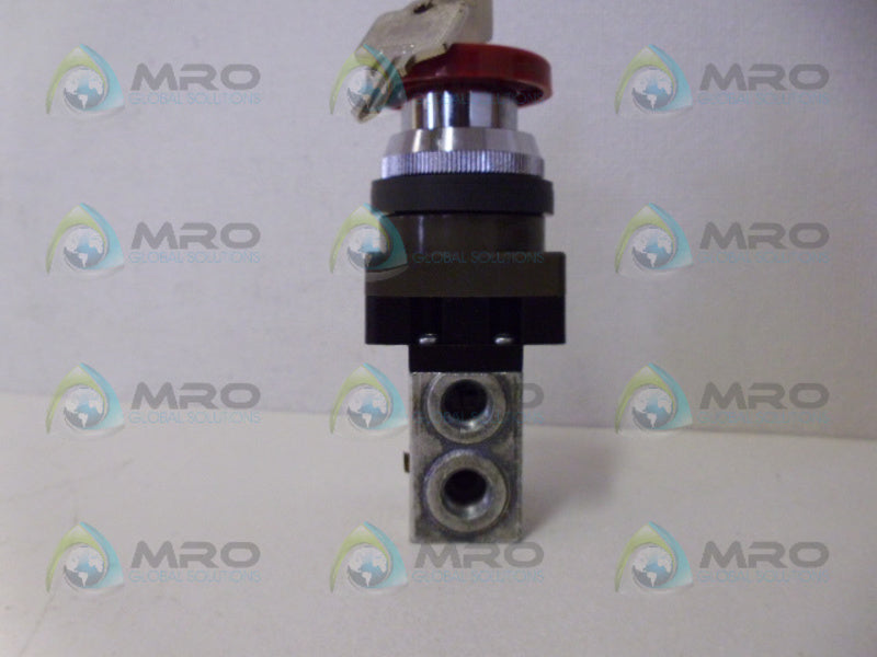 PARKER 703113610B PUSH LOCK KEY VALVE NSNP
