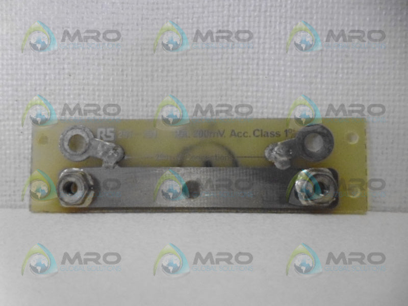 RS 257-391 AMMETER SHUNT UNMP