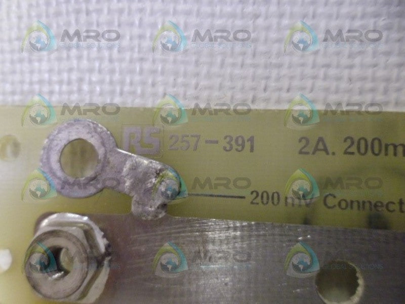 RS 257-391 AMMETER SHUNT UNMP