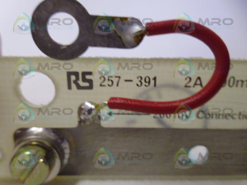 RS 257-391 AMMETER SHUNT (AS PICTURED) UNMP