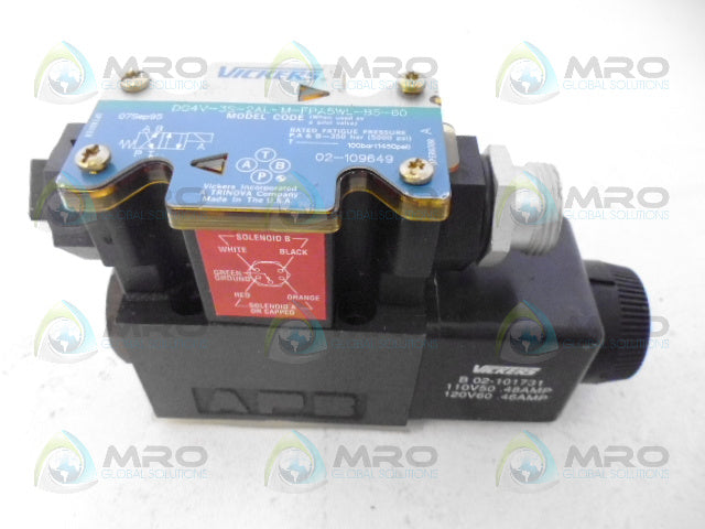 VICKERS DG4V-3S-2AL-M-FPA5WL-B5-60 HYDRAULIC VALVE *NEW NO BOX*