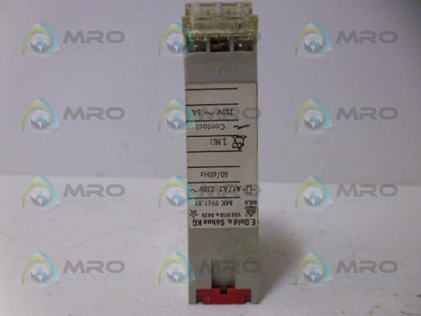 E. DOLD & SOHNE MK9961.81 TIMER RELAY UNMP