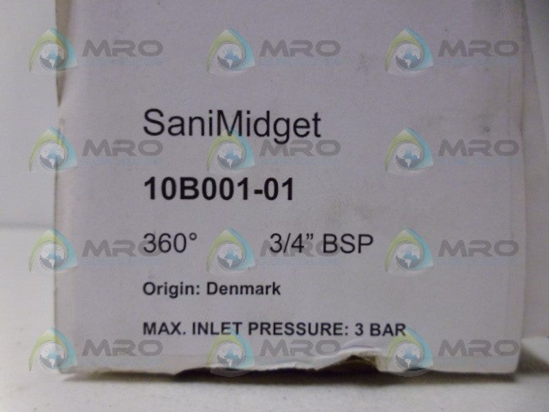 SANI MIDGET 10B001-01 SPRAY HEAD NSMP