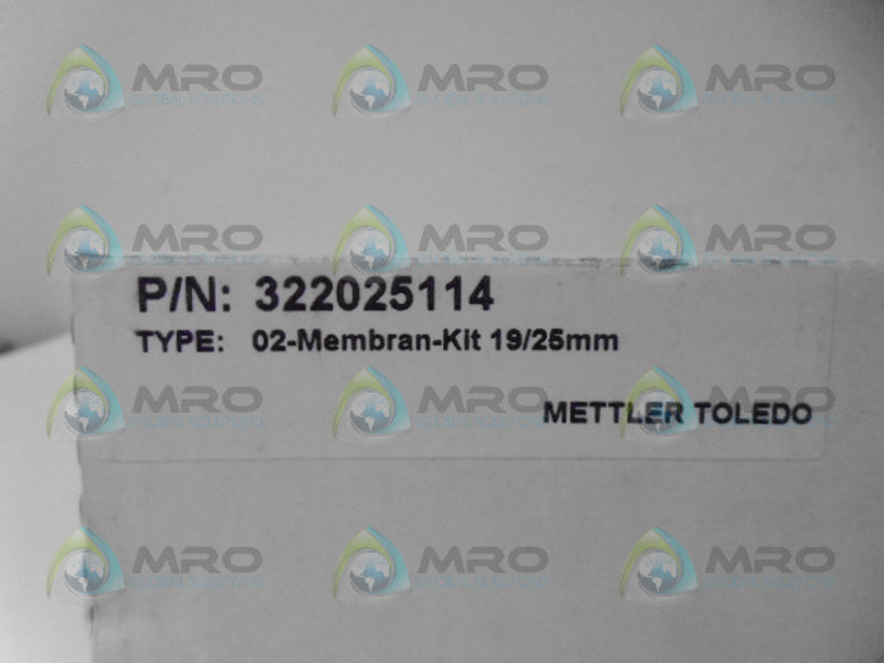 METLER TOLEDO 322025114 MEMBRANE KIT NSMP