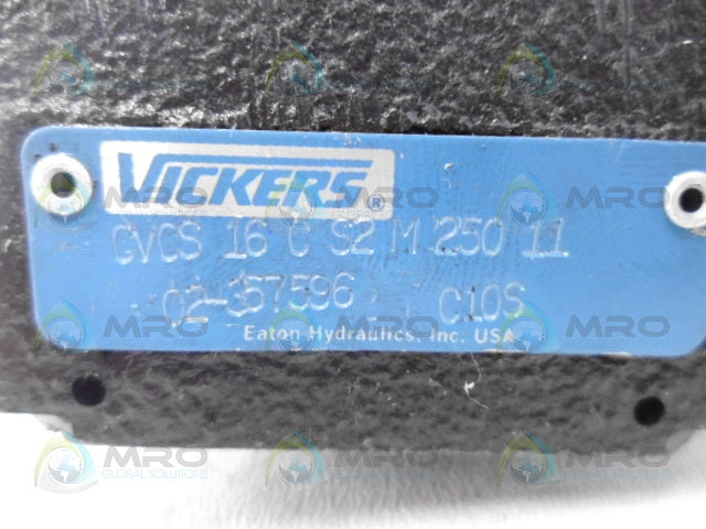VICKERS CVCS-I6-C-S2-M-250-11 VALVE *NEW NO BOX*