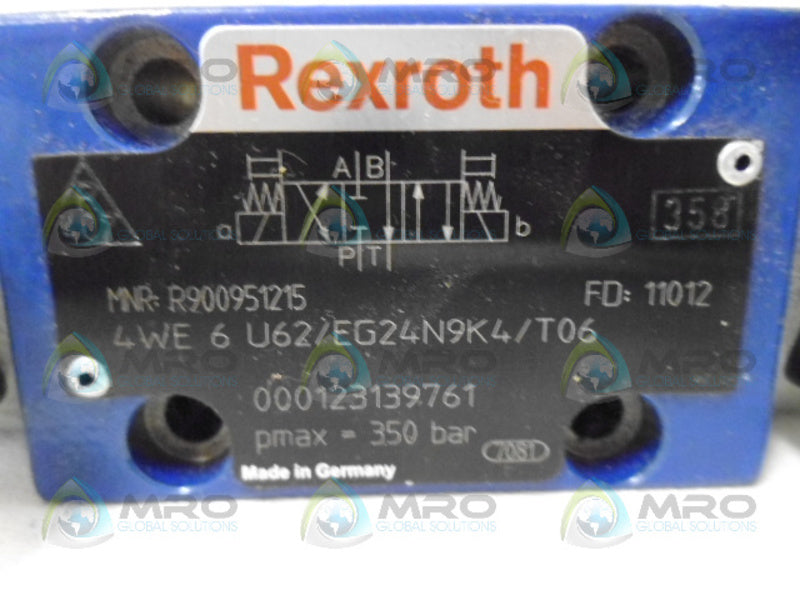 REXROTH R900951215 DIRECTIONAL VALVE NSNP