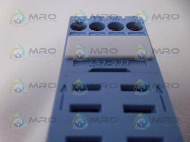 RS 437-777 RELAY SOCKET *NEW NO BOX*