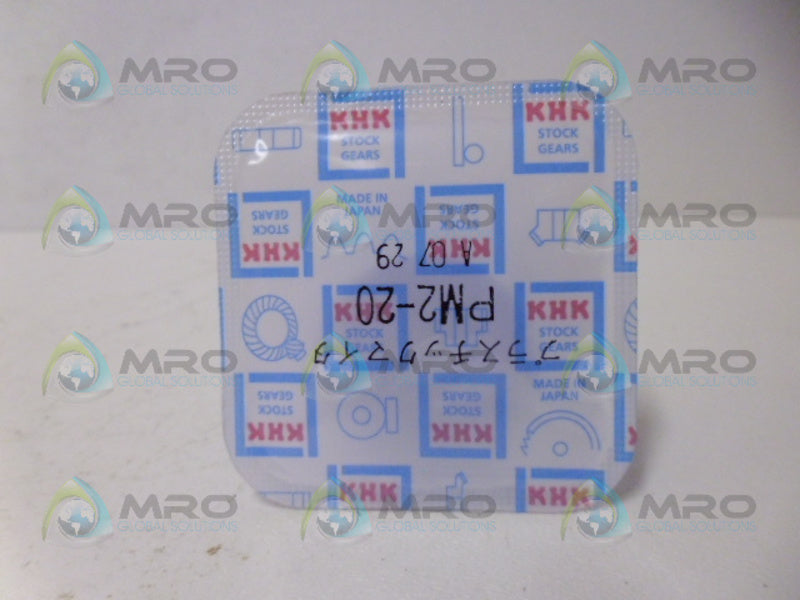 KHK PM2-20 PLASTIC MITER GEAR NSMP