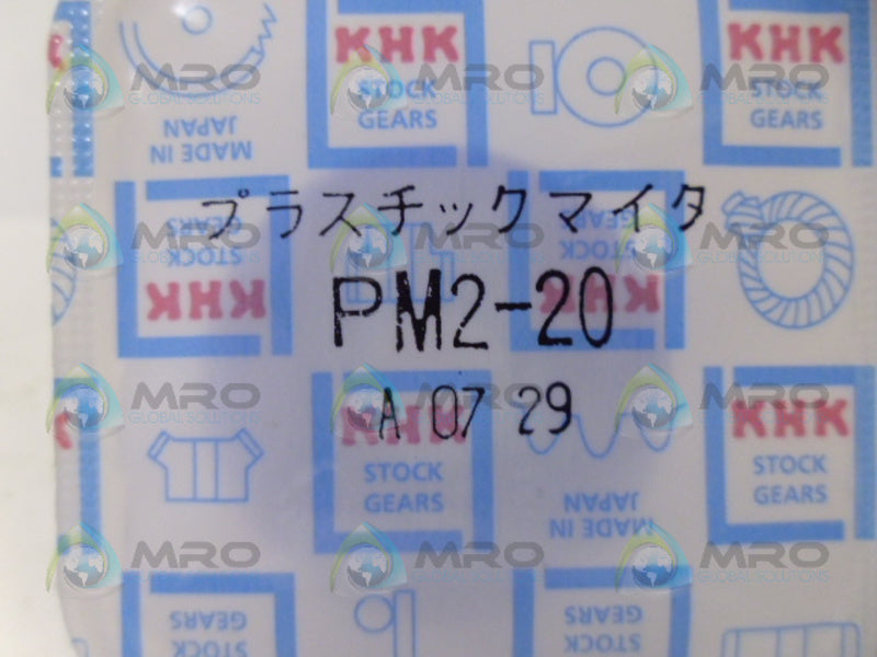 KHK PM2-20 PLASTIC MITER GEAR NSMP