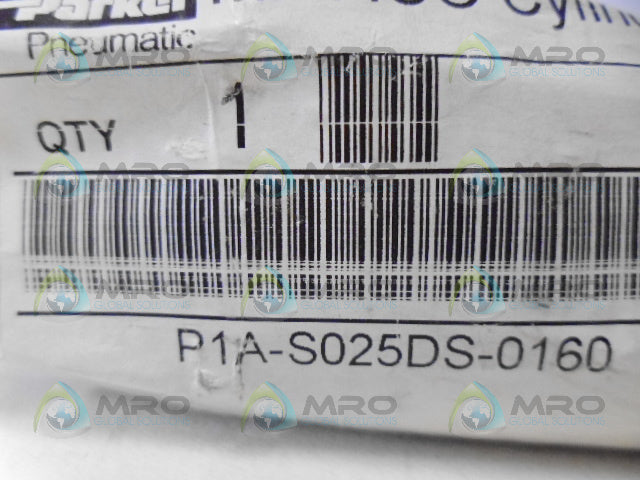 PARKER P1A-S025DS-0160 PNEUMATIC CYLINDER *NEW IN FACTORY BAG*