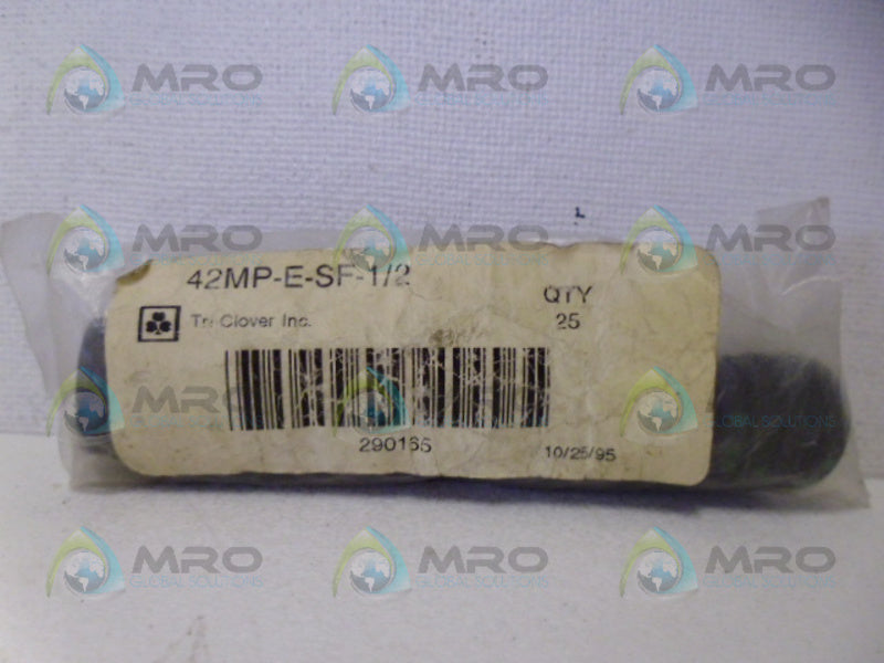 TRICLOVER 42MP-E-SF-1/2 GASKETS (PK OF 25) *NEW IN FACTORY BAG*