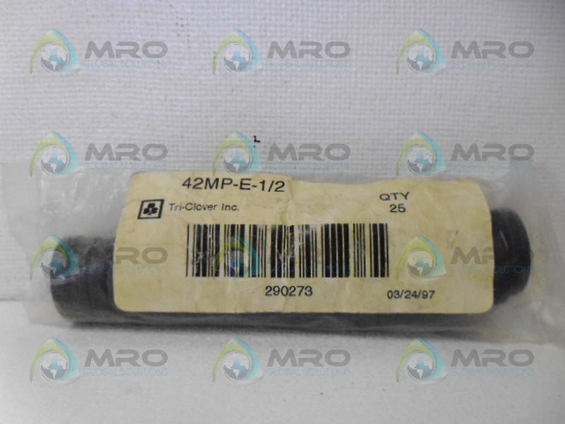 TRICLOVER 42MP-E-1/2 GASKETS  (PK OF 25) *NEW IN FACTORY BAG*