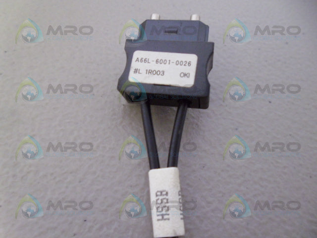 FANUC A66L-6001-0026#L1R003 FIBER OPTIC CABLE *NEW NO BOX*