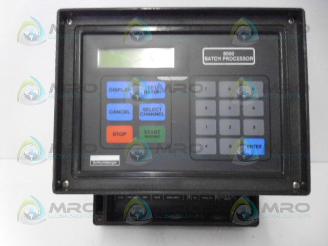 SCHLUMBERGER 8000 BATCH PROCESSOR (AS PICTURED) *USED*