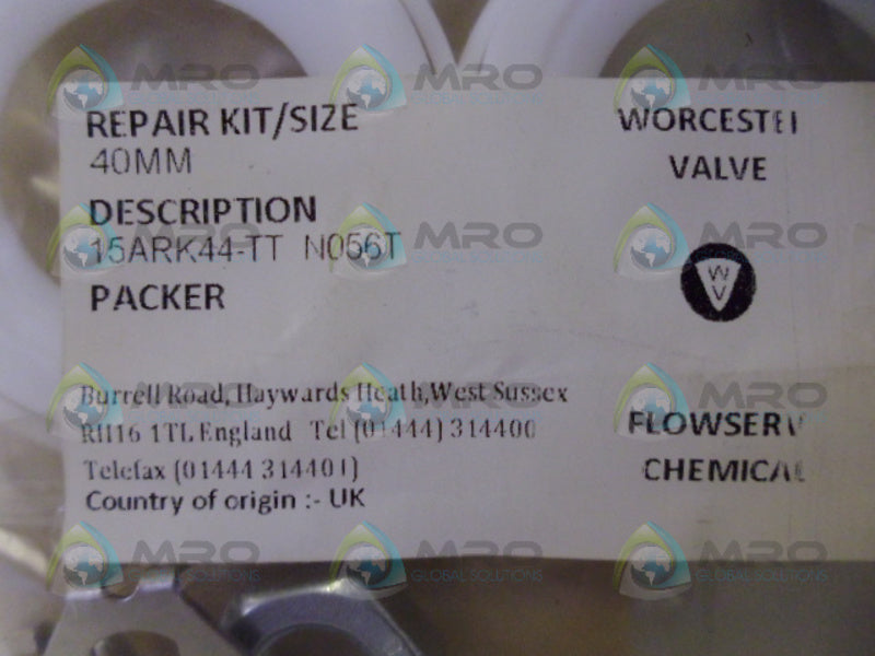 WORCESTER 15ARK44-TT-N056T REPAIR KIT NSMP