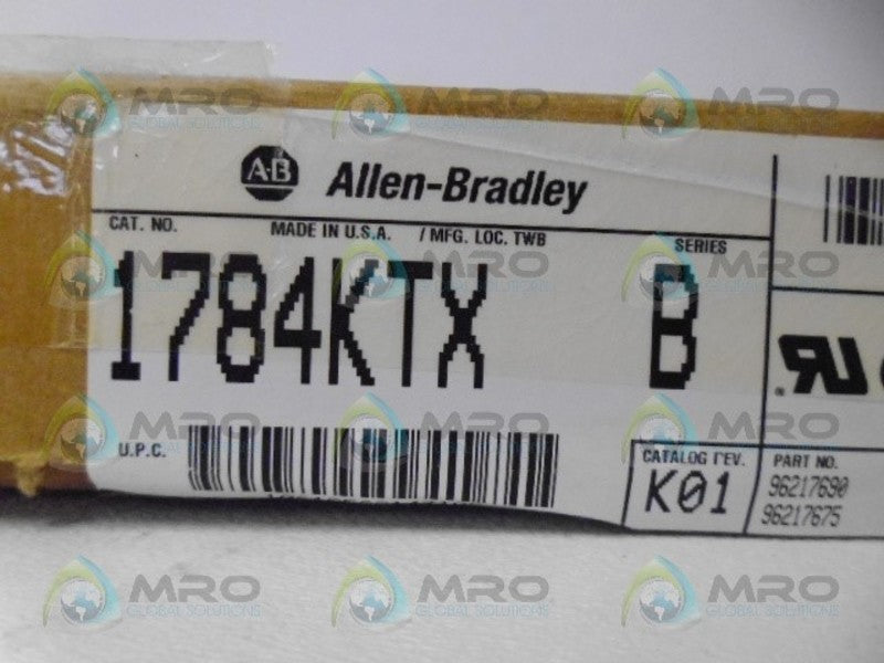 ALLEN BRADLEY 1784-KTX SER. B COMMUNICATION INTERFACE CARD *NEW IN BOX*