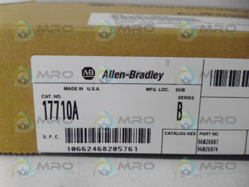 ALLEN BRADLEY 1771-0A SER. B AC OUTPUT MODULE *NEW IN BOX*