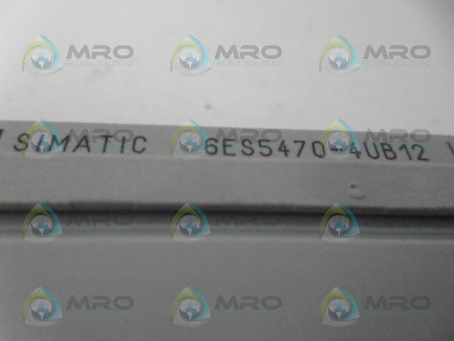 SIEMENS SIMATIC S5  6ES5470-4UB12 OUTPUT MODULE *NEW IN BOX*