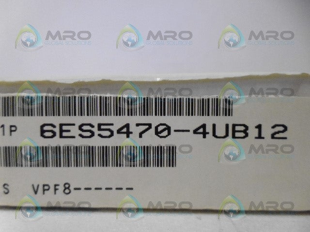 SIEMENS SIMATIC S5  6ES5470-4UB12 OUTPUT MODULE *NEW IN BOX*