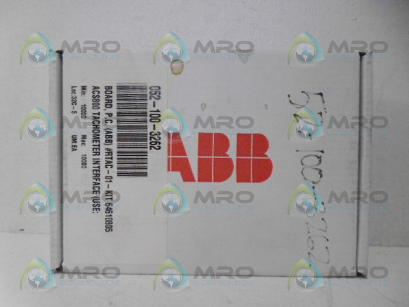 ABB RTAC-01 PULSE ENCODER INTERFACE *NEW IN BOX*