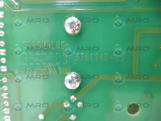 STROMBERG 5761149-9S PROCESS CONTROL BOARD *USED*