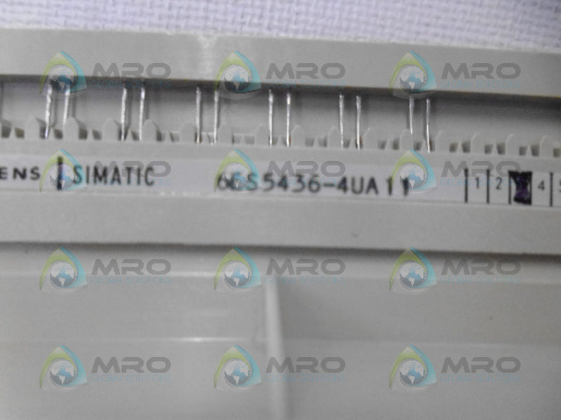 SIEMENS SIMATIC 6ES5436-4UA11 INPUT MODULE *USED*