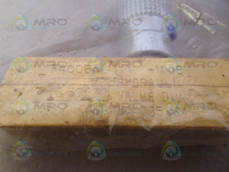PARKER F400B-11JB FLOW CONTROL VALVE * NEW IN FACTORY BAG *
