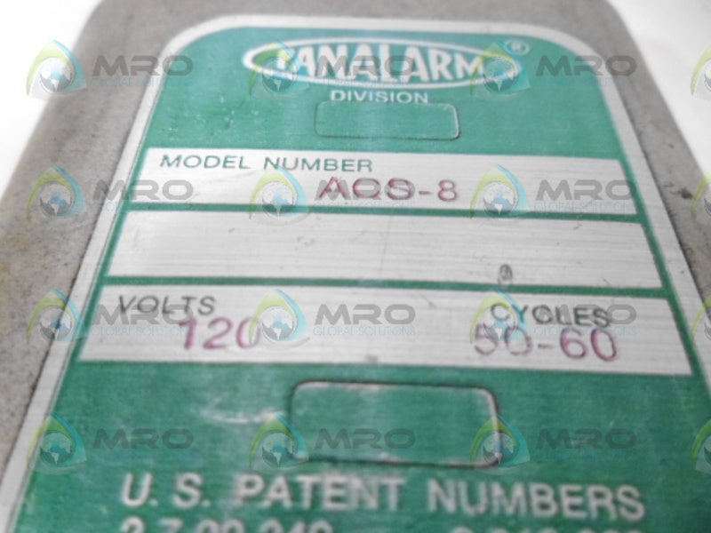 PANALARM ACS-8 RELAY *USED*