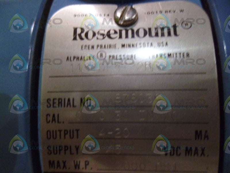 ROSEMOUNT  TRANSMITTER *USED*