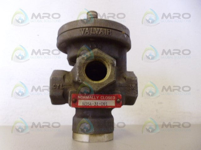 VALVAIR N354-31-091 AIR PILOT VALVE *NEW NO BOX*