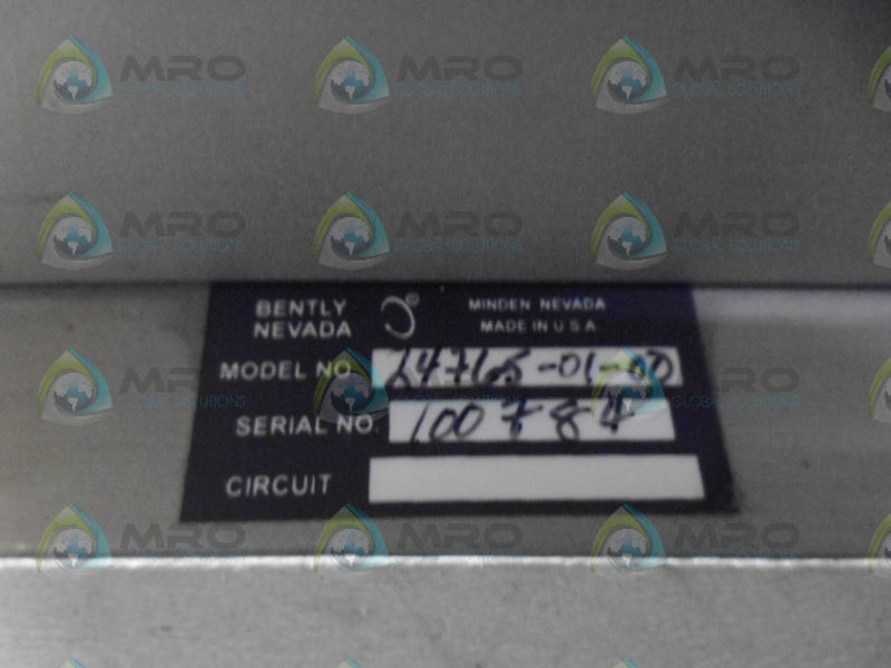 BENTLY NEVADA 24765-01-00 TRANSDUCER *NEW NO BOX*