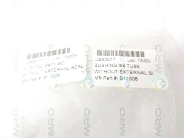 INDUSTRIAL MRO B11608 BUSHING *NEW IN FACTORY BAG*
