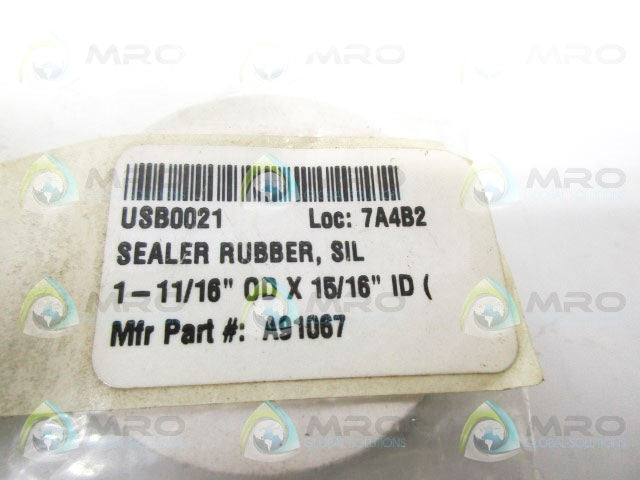 INDUSTRIAL MRO A91067 SEALER RUBBER SEAL *NEW IN FACTORY BAG*