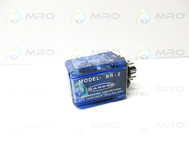 BANNER ENGINEERING BR2 RELAY *USED