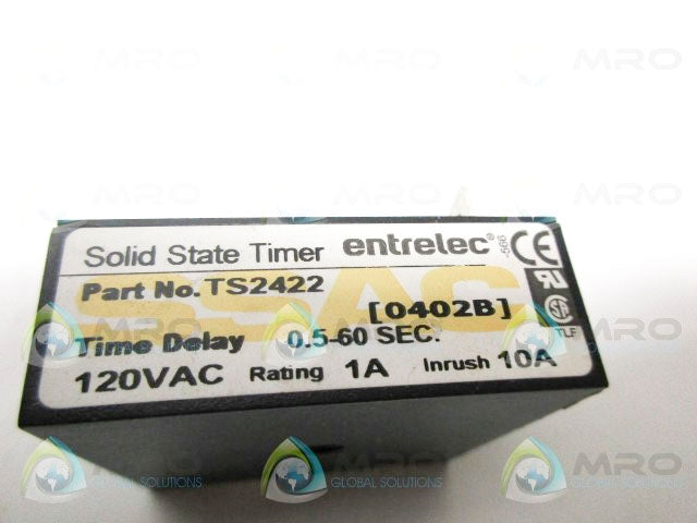 ENTRELEC TS2422 SOLID STATE TIMER *USED*