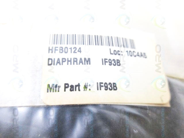 INDUSTRIAL MRO HFB0124 DIAPHRAM *NEW IN BAG*