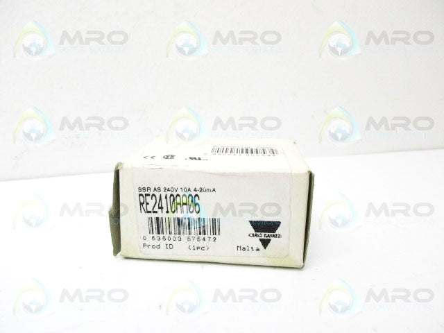 CARLO GAVAZZI RE2410AA06 RELAY NSMP