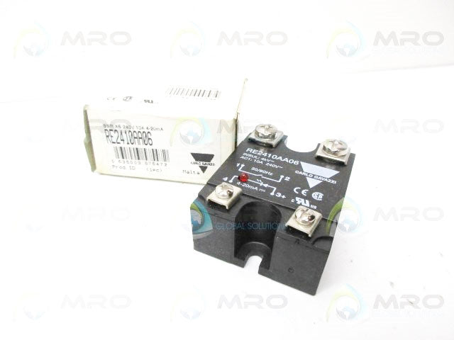CARLO GAVAZZI RE2410AA06 RELAY NSMP