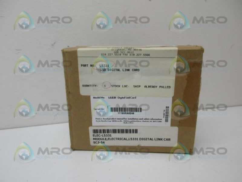 PARKER L5331 DIGITAL LINK CARD *NEW IN BOX*