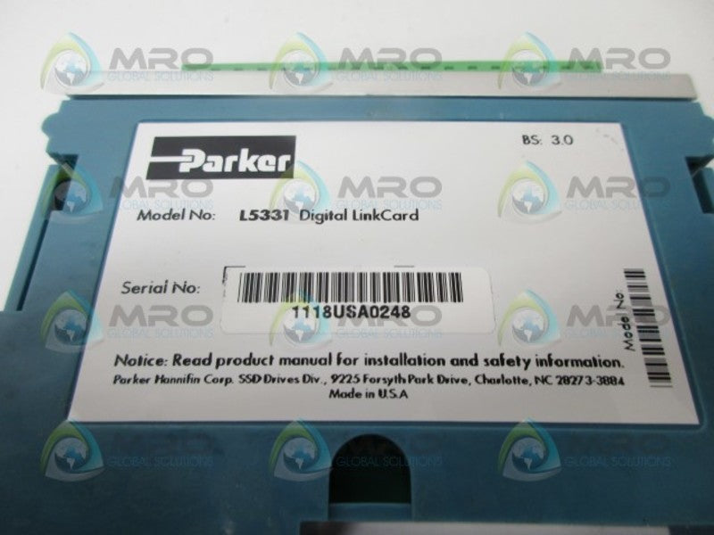 PARKER L5331 DIGITAL LINK CARD *NEW IN BOX*